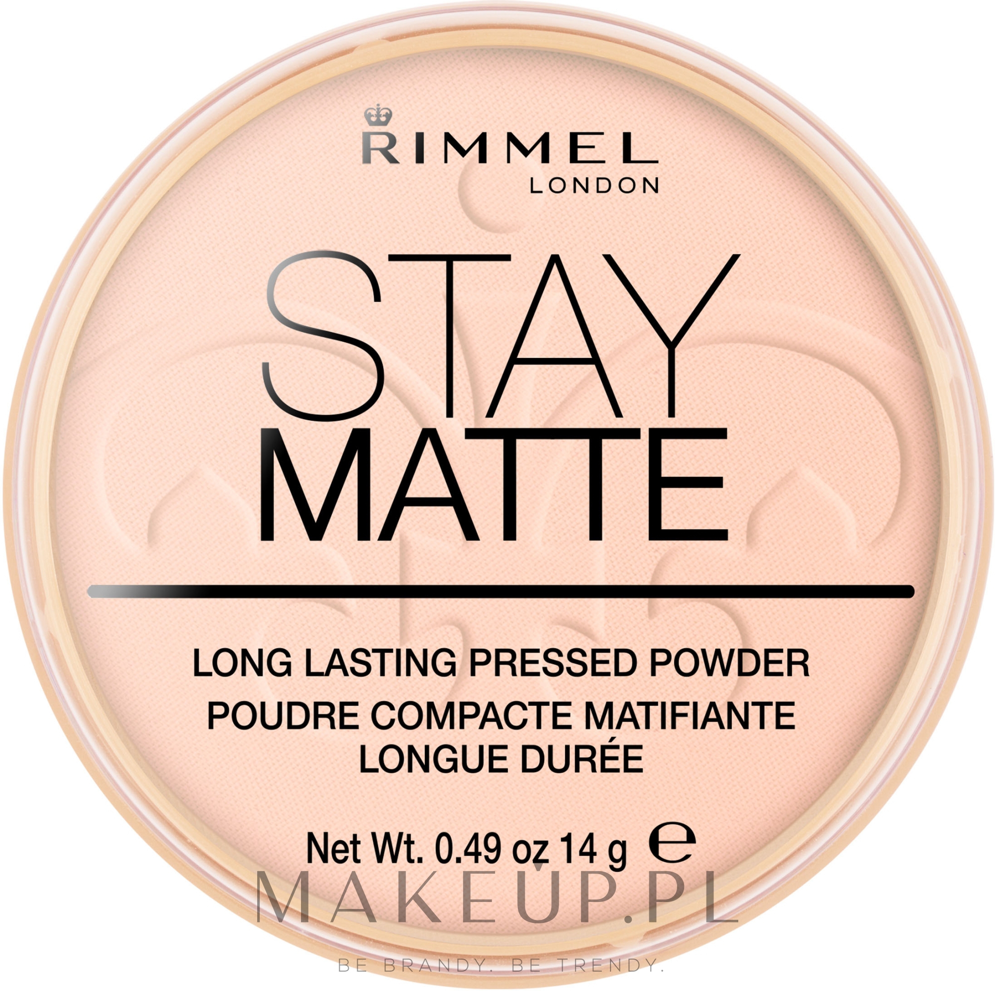 Matujący puder do twarzy - Rimmel Stay Matte Long Lasting Powder — Zdjęcie 002 - Pink Blossom
