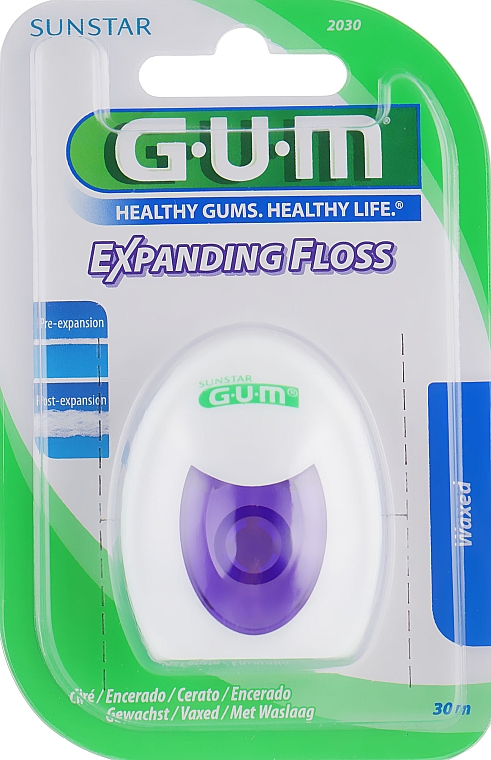Nić dentystyczna - G.U.M. Expanding Floss — Zdjęcie N1