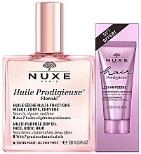 Zestaw - Nuxe Huile Prodigieuse Florale (oil/100ml + shm/30ml) — Zdjęcie N1