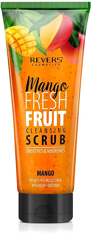 Myjący peeling do ciała - Revers Cleansing Body Scrub With Mango Extract And Taurine — Zdjęcie N1
