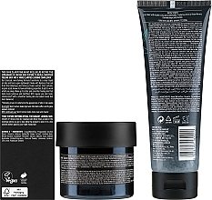 Zestaw - The Body Shop Pamper & Purify Himalayan Charcoal Skincare Gift Christmas Gift Set (gel/125ml + mask/75ml + peel/30ml) — Zdjęcie N3