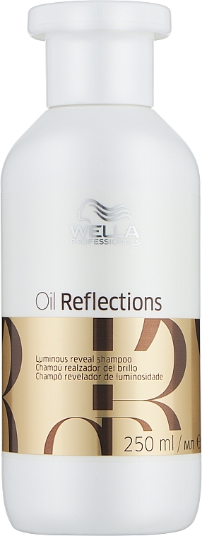 Nawilżający szampon nabłyszczający z ekstraktem z białej herbaty - Wella Professionals Oil Reflections Luminous Reveal