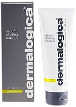 Głęboko oczyszczająca maska do skóry tłustej i trądzikowej - Dermalogica MediBac Clearing Sebum Clearing Masque — Zdjęcie N1