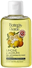 Żel do dezynfekcji rąk - Bottega Verde Limone e Agrumi Hand Cleansing Gel — Zdjęcie N1