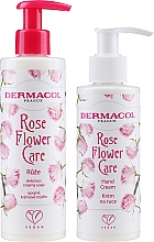 Zestaw - Dermacol Rose Flower (h/cr/150ml + cr/soap/250ml) — Zdjęcie N3