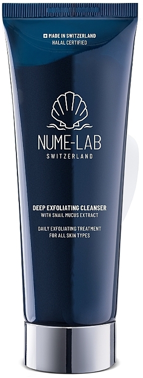 WYPRZEDAŻ Peeling do twarzy z mucyną ślimaka - NUME-Lab Deep Exfoliating Cleanser * — Zdjęcie N1