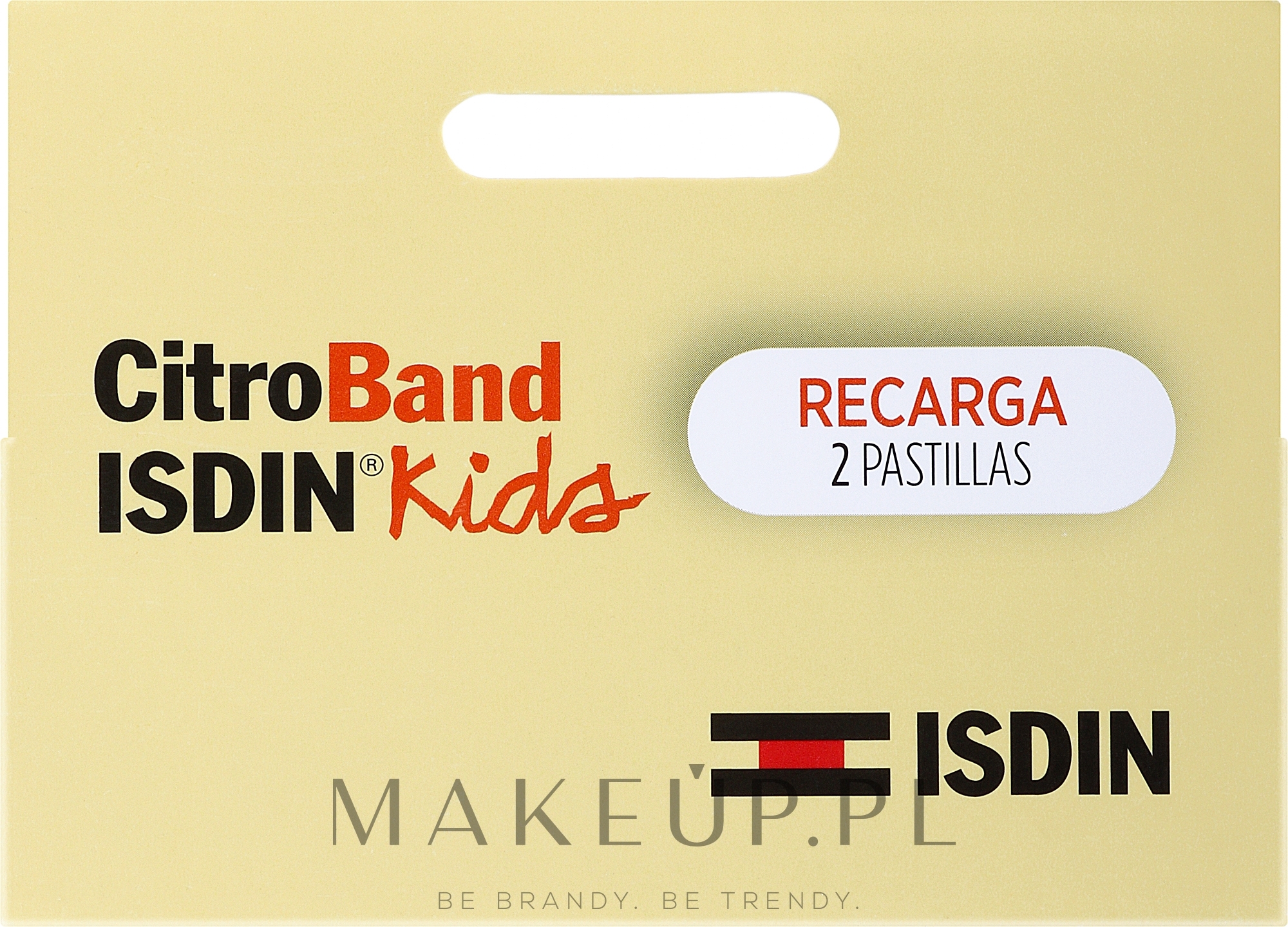 Wymienne wkłady do opasek odstraszających komary dla dzieci - Isdin Citroband Kids Refills — Zdjęcie 2 szt.