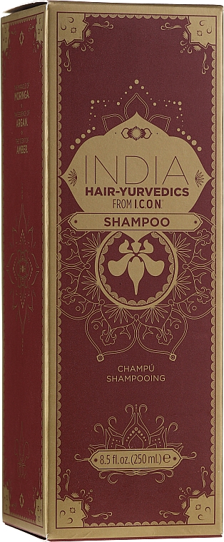 Szampon nawilżający do włosów - I.C.O.N. India Shampoo — Zdjęcie N2