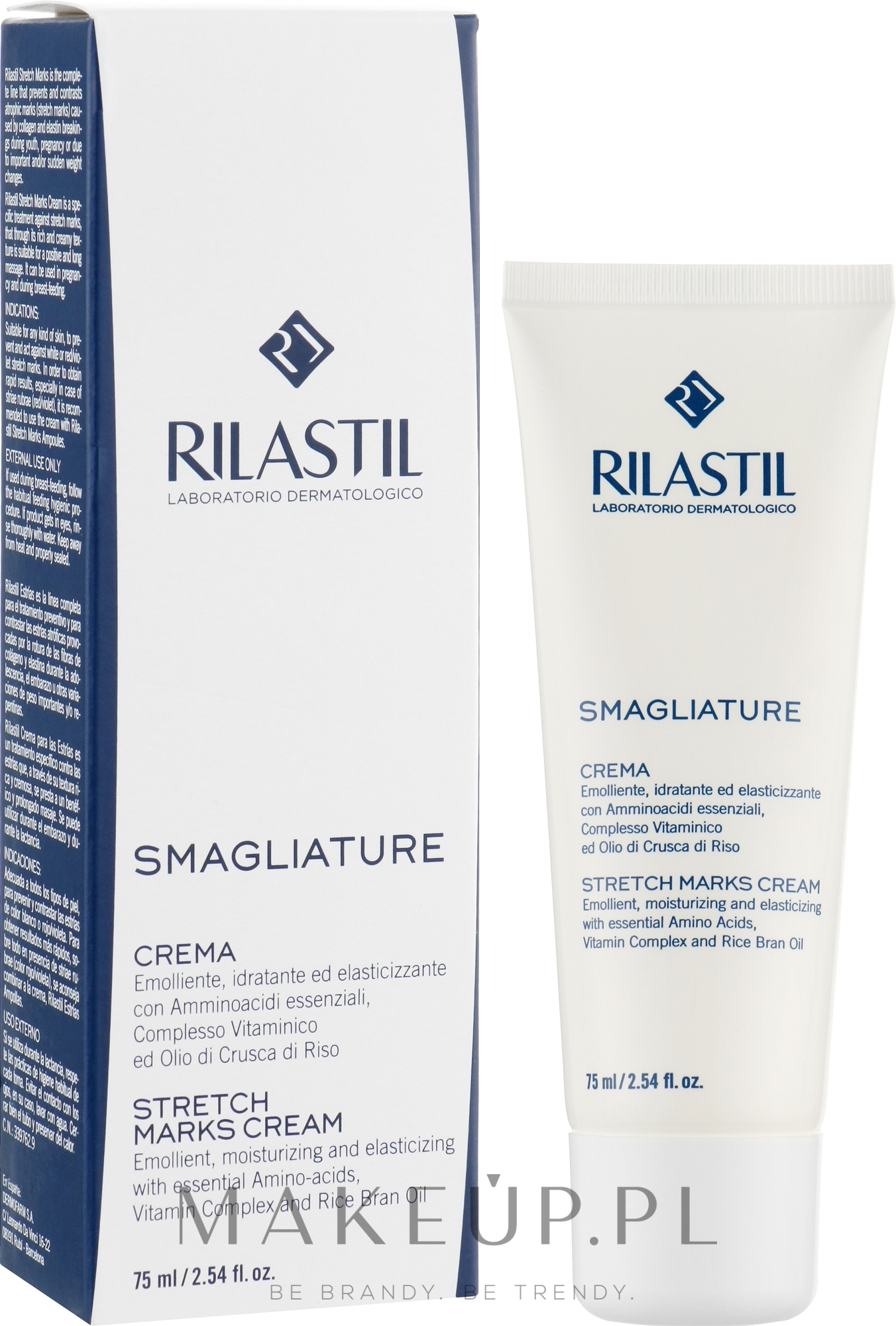 Krem na rozstępy - Rilastil Stretch Marks Cream — Zdjęcie 75 ml