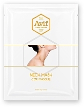 Maska na szyję z biocelulozy - Avif Biocell Neck Mask — Zdjęcie N1