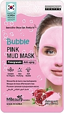 Kup Odmładzająca maska bąbelkowa do twarzy - MBeauty Cosmetics Bubble Pink Mud Mask