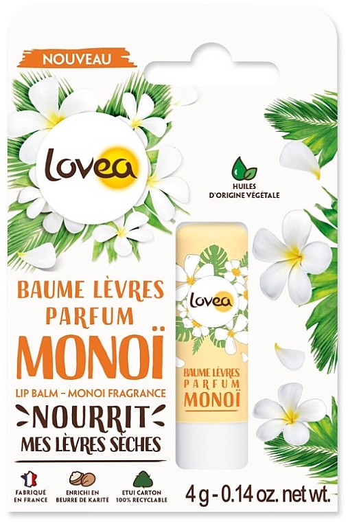 Balsam do ust Monoi - Lovea Lip Balm Monoi Fragrance