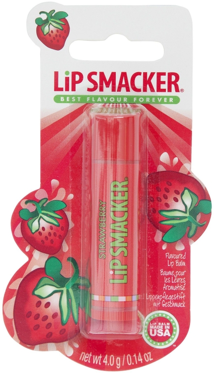 Smakowy balsam do ust - Lip Smacker Strawberry Lip Balm — Zdjęcie N1