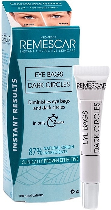 Korektor na worki i cienie pod oczami - Remescar Eye Bags & Dark Circles Vegetal Formula — Zdjęcie N1