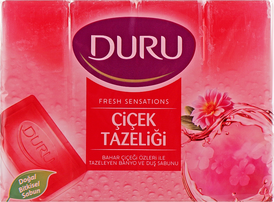 Mydło toaletowe Kwiatowa Chmura - Duru Fresh Sensations Flower Infusion Soap — Zdjęcie N2