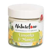 Kup Dezodorant w kremie Limonka i mango - Naturolove