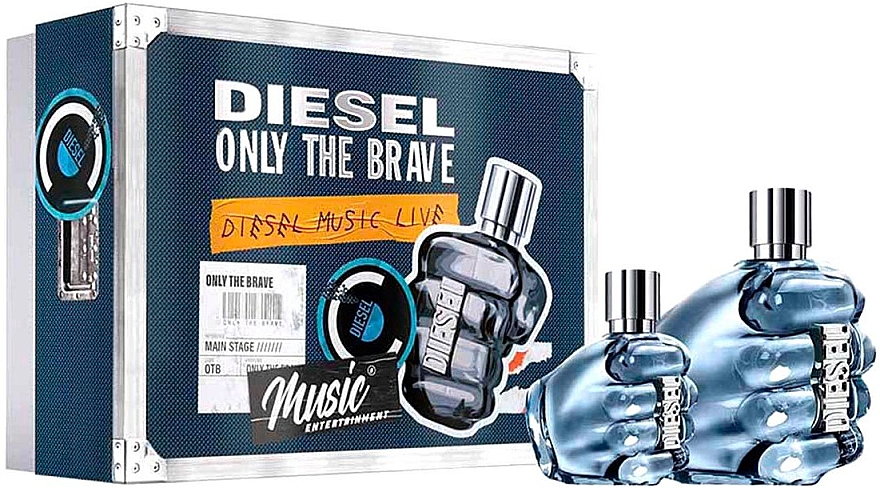 Diesel Only The Brave - Zestaw (edt/125ml + edt/35ml) — Zdjęcie N1