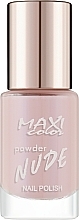 Kup Lakier do paznokci - Maxi Color Powder Nude Nail Polish