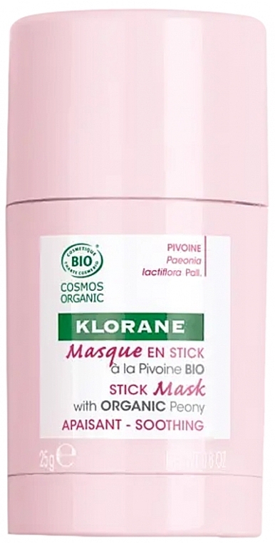 Maska w sztyfcie - Klorane Stick Mask with Organic Peony — Zdjęcie N1