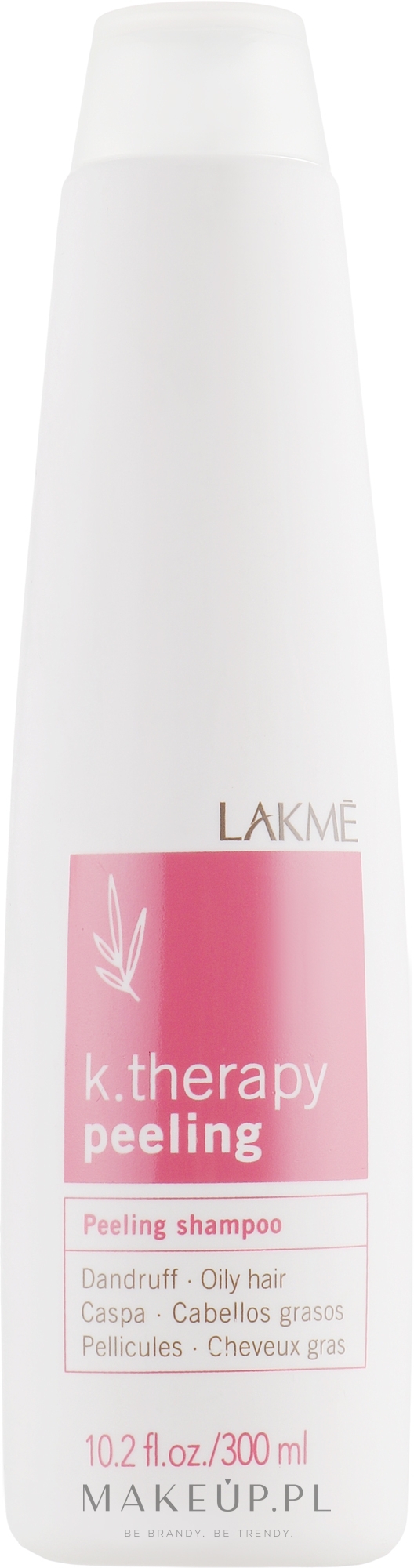 Tonizujący szampon przeciwłupieżowy do włosów przetłuszczających się - Lakmé K.Therapy Peeling Shampoo Oily — Zdjęcie 300 ml