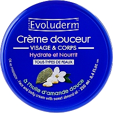 Kup PRZECENA! Migdałowy krem do twarzy i ciała - Evoluderm Almond Face And Body Cream *