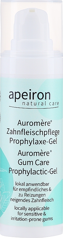 Profilaktyczny żel do dziąseł - Apeiron Auromère Gum Care Prophylaxe Gel — Zdjęcie N1