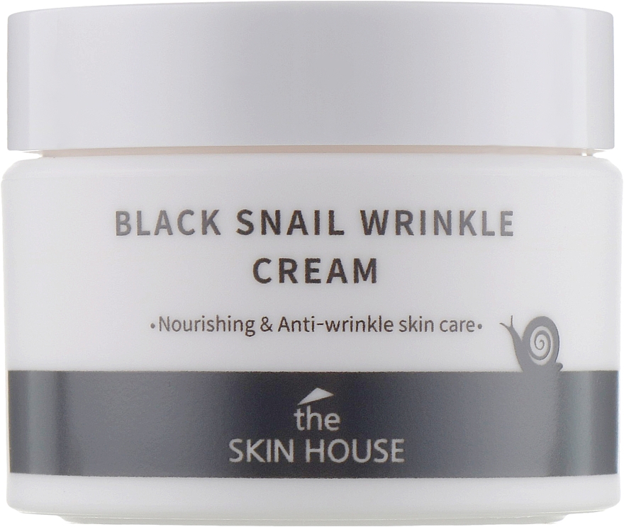Odżywczy krem z kolagenem i śluzem ślimaka - The Skin House Black Snail Wrinkle Cream — Zdjęcie N2