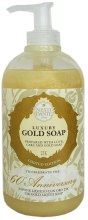 Kup Mydło w płynie "Gold" - Nesti Dante Luxury Gold Soap