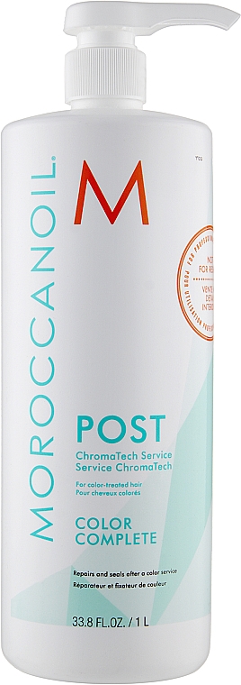 Zestaw - Moroccanoil ChromaTech Service (spray/160ml + hair/cond/1000ml) — Zdjęcie N3