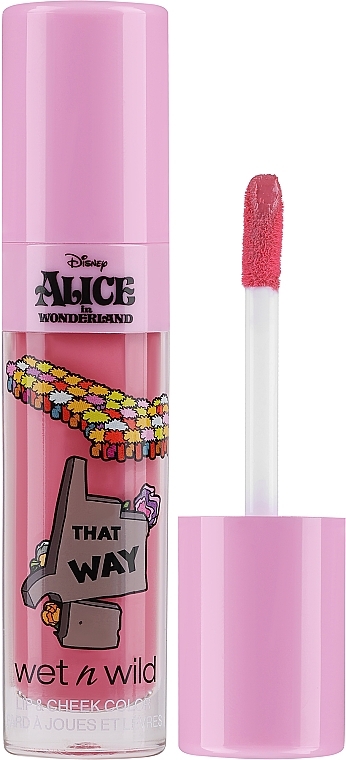 Wielofunkcyjny róż do policzków i ust - Wet N Wild Alice in Wonderland Lip & Cheek Color — Zdjęcie N1