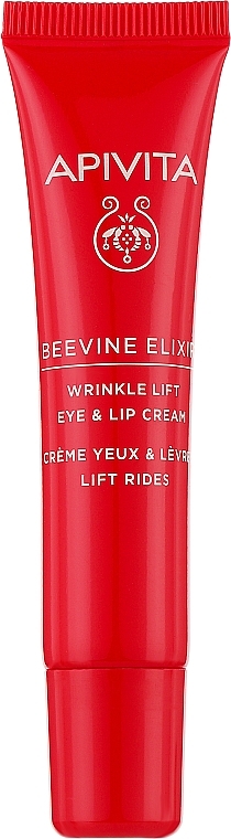 Ujędrniający krem przeciwzmarszczkowy pod oczy i usta - Apivita Beevine Elixir Wrinkle Lift Eye & Lip Cream — Zdjęcie N1