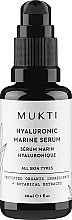 Kup Serum hialuronowe do twarzy - Mukti Organics Hyaluronic Marine Serum