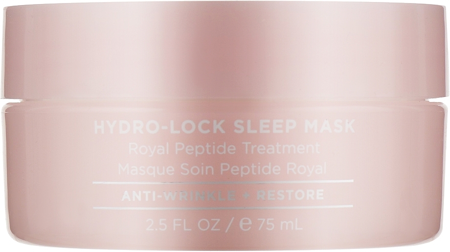 PRZECENA! Maska do spania z peptydami mleczka pszczelego - HydroPeptide Hydro-Lock Sleep Mask * — Zdjęcie N1