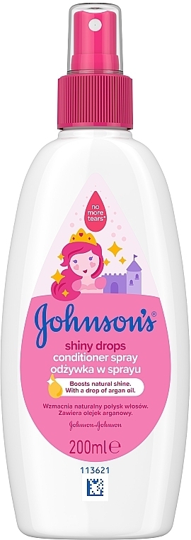 Odżywka w sprayu dla dzieci - Johnson’s® Baby Shiny Drops — Zdjęcie N1