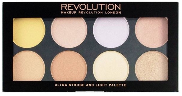 Paletka do strobingu - Makeup Revolution Ultra Strobe And Light Palette — Zdjęcie N1