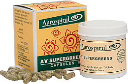 Kup Suplement diety AV SuperGreens, kapsułki - Moma Aurospirul AV SuperGreens