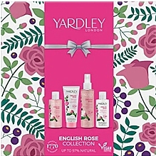 Kup PRZECENA! Zestaw - Yardley English Rose Collection (sh/gel/100ml + b/lot/100ml + spray/100ml + h/cr/50ml) *