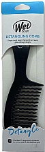 Grzebien do włosów - Wet Brush Pro Detangling Comb Black WaveTooth — Zdjęcie N2