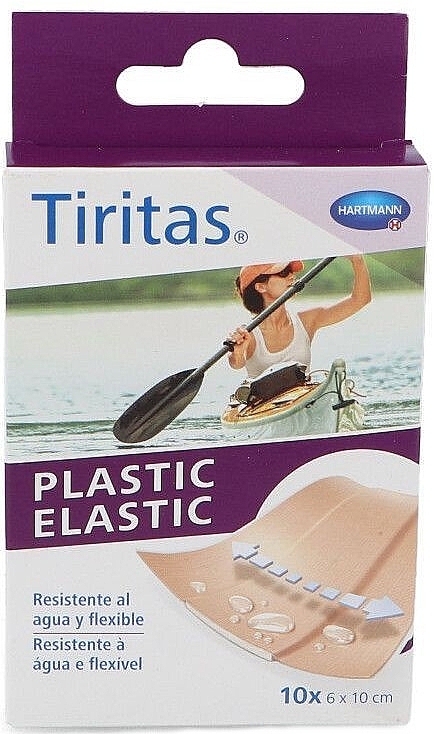 Plastry elastyczne - Hartmann Tiritas Plastic Elastic — Zdjęcie N1