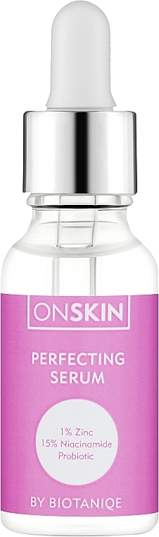Serum do twarzy przeciw niedoskonałościom - Biotaniqe OnSkin Perfecting Serum — Zdjęcie N1
