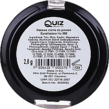 Potrójny cień do powiek - Quiz Cosmetics Color Focus Eyeshadow 3 — Zdjęcie N3