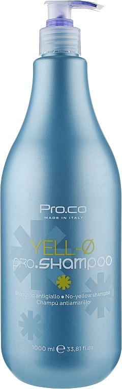Szampon do włosów przeciw żółtym tonom - Pro. Co Anti-Yellow Shampoo — Zdjęcie N1
