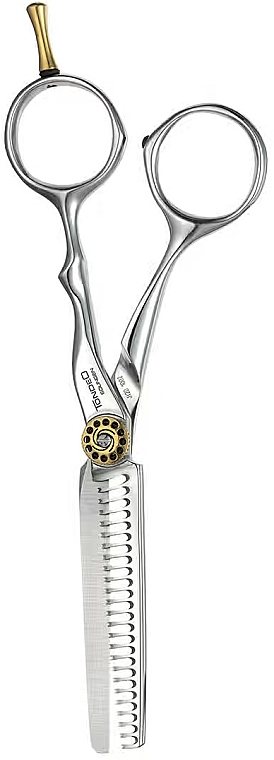 Nożyczki fryzjerskie do przerzedzania, 9015 - Tondeo Mythos Offset 5.75" Wave Thinning Scissors — Zdjęcie N1