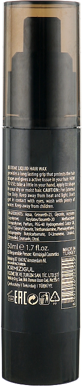 Płynny wosk do włosów - Red One Gold Liquid Hair Wax — Zdjęcie N2