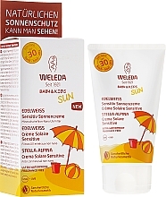 Kup PRZECENA! Krem do opalania dla dzieci SPF 30 - Weleda Edelweiss Baby & Kids Sun *