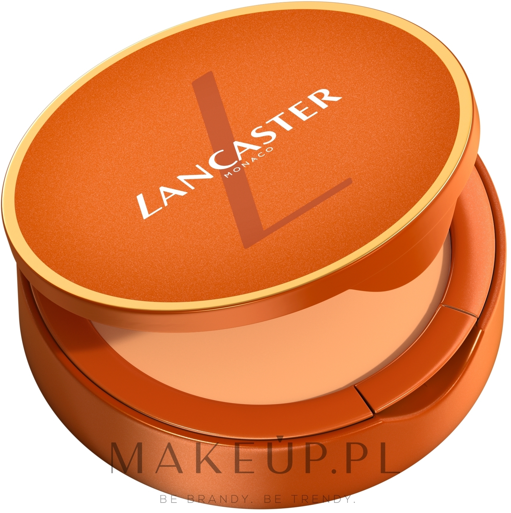 Ochronny krem do twarzy, SPF 50 - Lancaster Infinite Bronze Sunlight Compact Cream — Zdjęcie 9 g