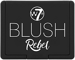 Róż do policzków - W7 Blush Rebel Blusher — Zdjęcie N2