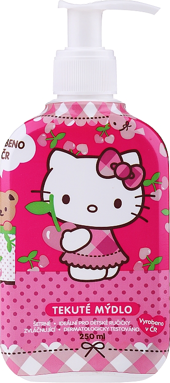 Mydło w płynie do rąk dla dzieci - VitalCare Hello Kitty — фото N1