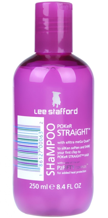 Szampon do prosowania włosów - Lee Stafford Poker Straight Shampoo whith P2FIFTY Complex — Zdjęcie N3