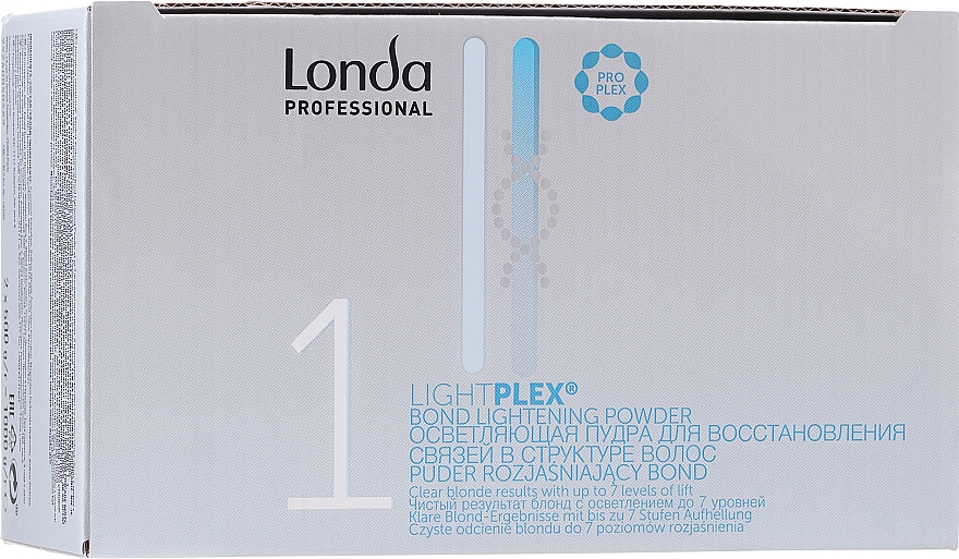Rozjaśniający puder do włosów - Londa Professional Lightplex Bond Lightening Powder — Zdjęcie N1